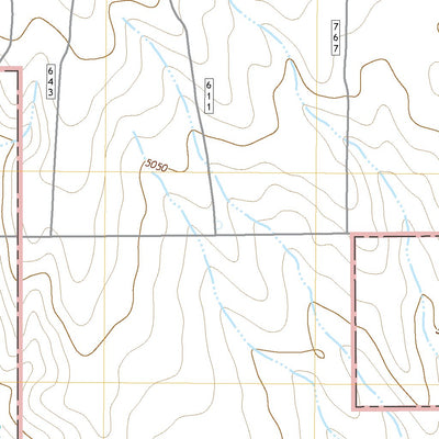 United States Geological Survey Baker Draw, CO (2022, 24000-Scale) digital map