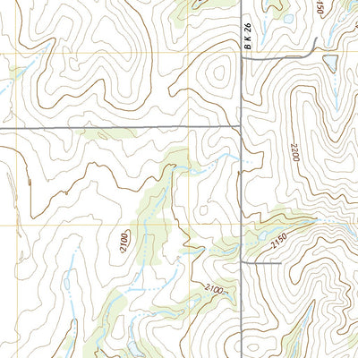 United States Geological Survey Baker Lake, OK (2022, 24000-Scale) digital map