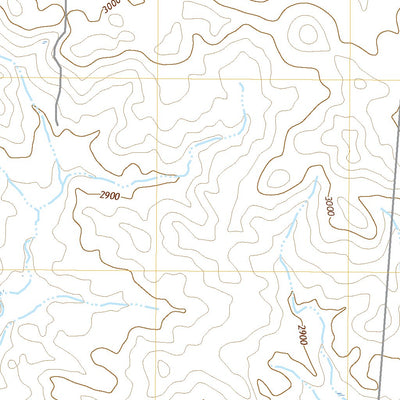 United States Geological Survey Baker NW, MT (2020, 24000-Scale) digital map