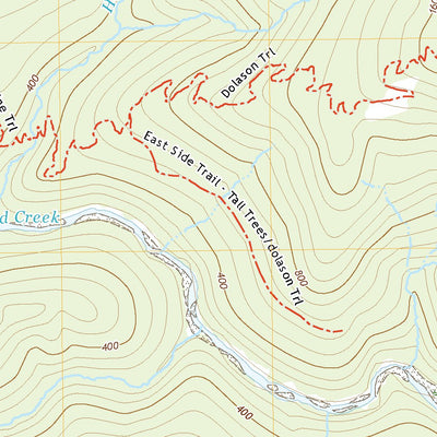 United States Geological Survey Bald Hills, CA (2021, 24000-Scale) digital map