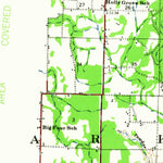 United States Geological Survey Bald Knob, AR (1935, 62500-Scale) digital map