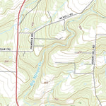 United States Geological Survey Bald Knob, AR (2020, 24000-Scale) digital map
