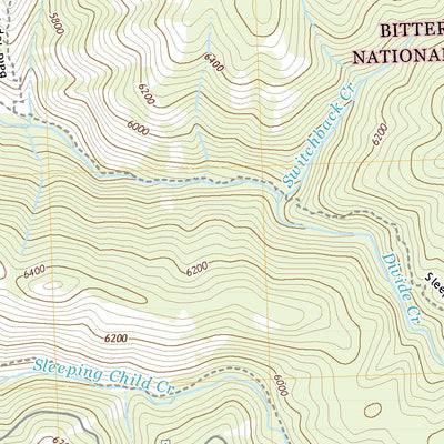 United States Geological Survey Bald Top Mountain, MT (2020, 24000-Scale) digital map