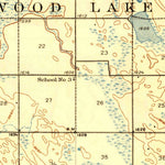 United States Geological Survey Balfour, ND (1929, 62500-Scale) digital map