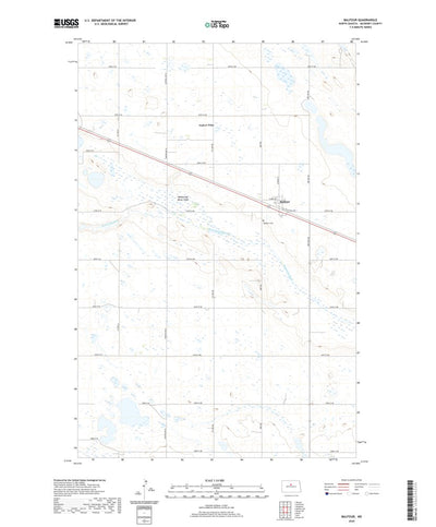 United States Geological Survey Balfour, ND (2020, 24000-Scale) digital map