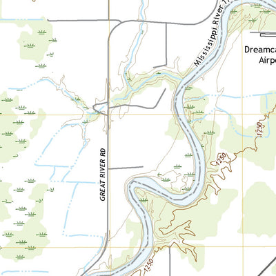 United States Geological Survey Ball Bluff, MN (2022, 24000-Scale) digital map