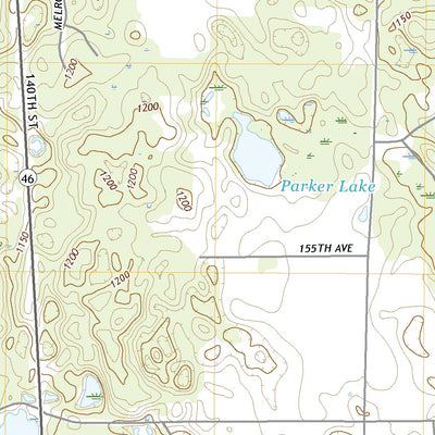United States Geological Survey Balsam Lake, WI (2022, 24000-Scale) digital map