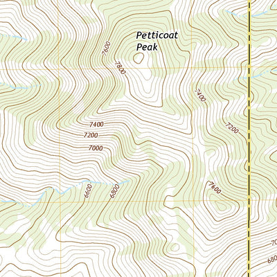 United States Geological Survey Bancroft, ID (2020, 24000-Scale) digital map