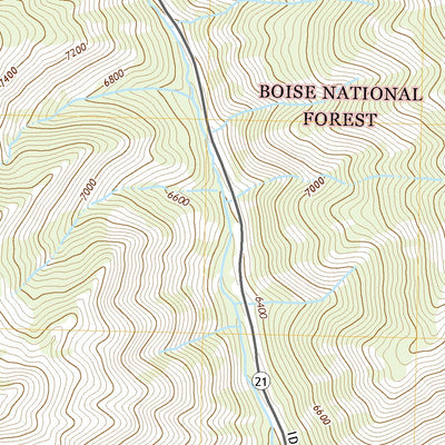 United States Geological Survey Banner Summit, ID (2020, 24000-Scale) digital map