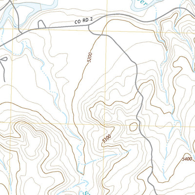 United States Geological Survey Banty Point, CO (2022, 24000-Scale) digital map