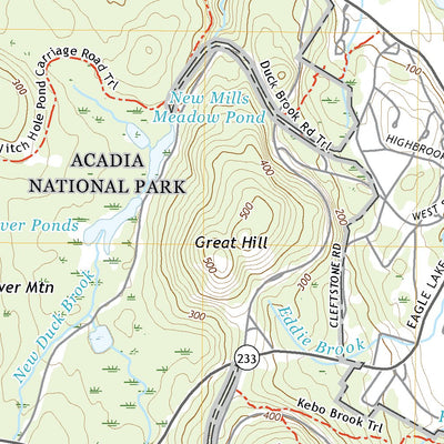 United States Geological Survey Bar Harbor, ME (2021, 24000-Scale) digital map