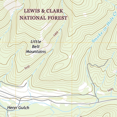 United States Geological Survey Barker, MT (2020, 24000-Scale) digital map
