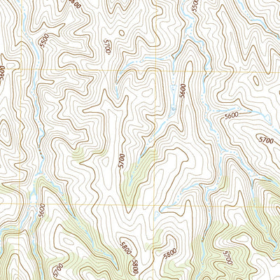 United States Geological Survey Barking Dog Spring, CO (2022, 24000-Scale) digital map