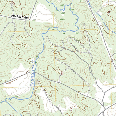 United States Geological Survey Barley, VA (2022, 24000-Scale) digital map