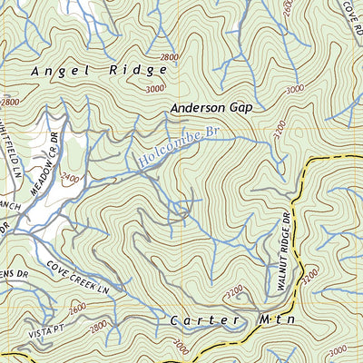 United States Geological Survey Barnardsville, NC (2022, 24000-Scale) digital map