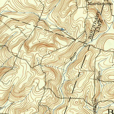 United States Geological Survey Barnesboro, PA (1904, 62500-Scale) digital map