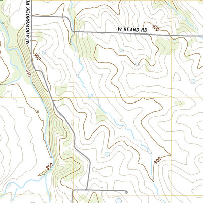 United States Geological Survey Barnett, MO (2021, 24000-Scale) digital map