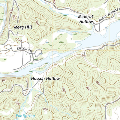 United States Geological Survey Barnumton, MO (2021, 24000-Scale) digital map
