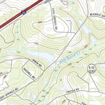United States Geological Survey Barr Lake, SC (2020, 24000-Scale) digital map