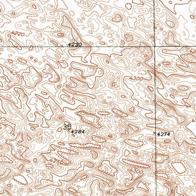 United States Geological Survey Barrel Springs Creek South, NE (1948, 24000-Scale) digital map