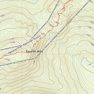 United States Geological Survey Barren Mountain East, ME (2021, 24000-Scale) digital map