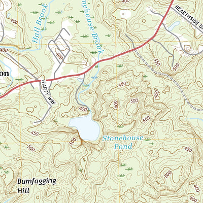 United States Geological Survey Barrington, NH (2021, 24000-Scale) digital map