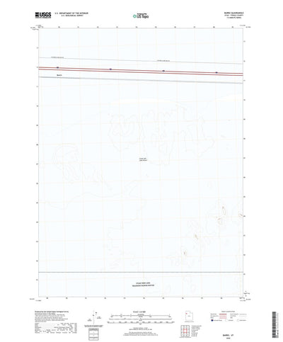 United States Geological Survey Barro, UT (2020, 24000-Scale) digital map