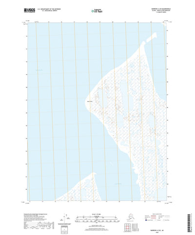 United States Geological Survey Barrow A-2 SE, AK (2020, 25000-Scale) digital map