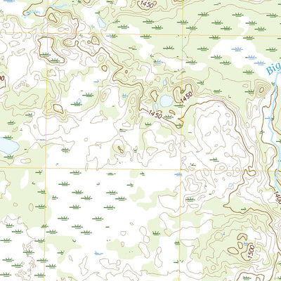 United States Geological Survey Barrs Lake, MN (2022, 24000-Scale) digital map