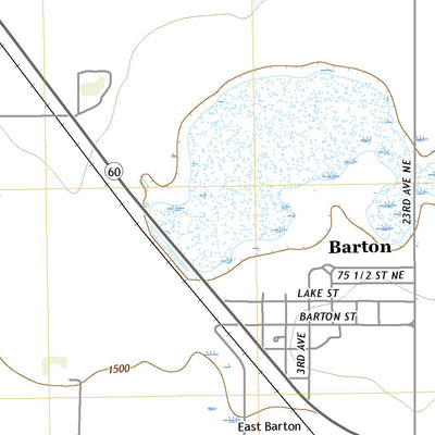 United States Geological Survey Barton, ND (2020, 24000-Scale) digital map