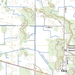 United States Geological Survey Bass Lake, IN (2022, 24000-Scale) digital map