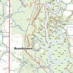 United States Geological Survey Bass Lake, IN (2022, 24000-Scale) digital map