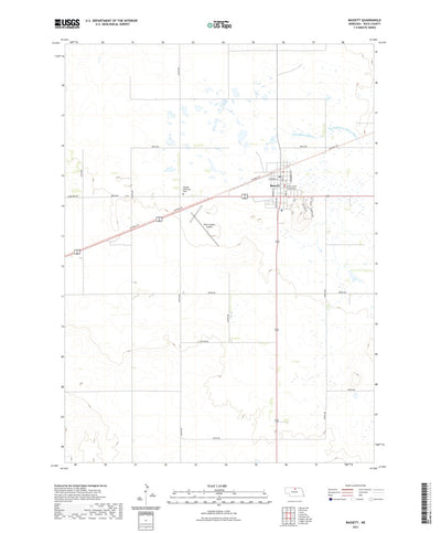 United States Geological Survey Bassett, NE (2021, 24000-Scale) digital map