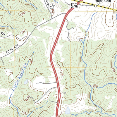United States Geological Survey Bassett, VA (2022, 24000-Scale) digital map