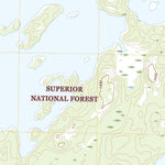 United States Geological Survey Basswood Lake West, MN (2022, 24000-Scale) digital map
