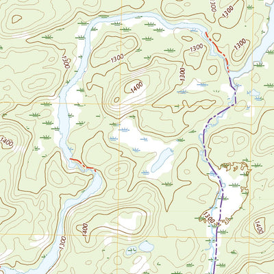 United States Geological Survey Basswood Lake West, MN (2022, 24000-Scale) digital map