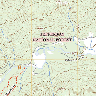 United States Geological Survey Bastian, VA (2022, 24000-Scale) digital map