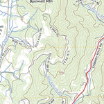 United States Geological Survey Bat Cave, NC (2022, 24000-Scale) digital map