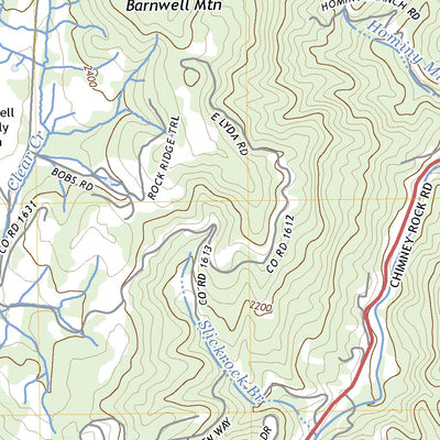 United States Geological Survey Bat Cave, NC (2022, 24000-Scale) digital map