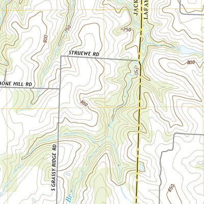 United States Geological Survey Bates City, MO (2021, 24000-Scale) digital map