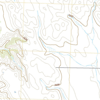 United States Geological Survey Batesland NW, SD (2021, 24000-Scale) digital map