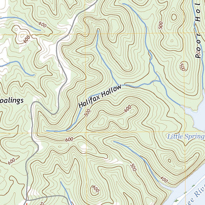 United States Geological Survey Bath Springs, TN (2022, 24000-Scale) digital map