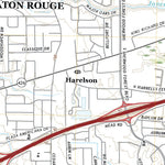United States Geological Survey Baton Rouge East, LA (2020, 24000-Scale) digital map