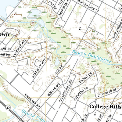 United States Geological Survey Baton Rouge West, LA (2020, 24000-Scale) digital map