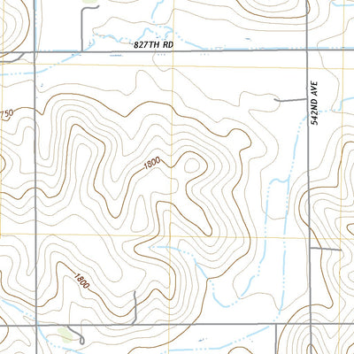United States Geological Survey Battle Creek SW, NE (2021, 24000-Scale) digital map