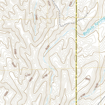 United States Geological Survey Battle Mountain, WY (2021, 24000-Scale) digital map