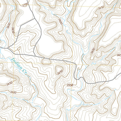 United States Geological Survey Bautista, TX (2022, 24000-Scale) digital map