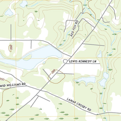 United States Geological Survey Baxley, GA (2020, 24000-Scale) digital map