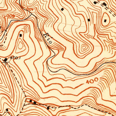 United States Geological Survey Bayaney SW, PR (1947, 10000-Scale) digital map