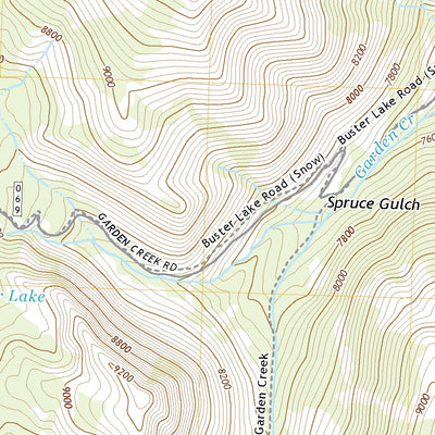 United States Geological Survey Bayhorse Lake, ID (2020, 24000-Scale) digital map